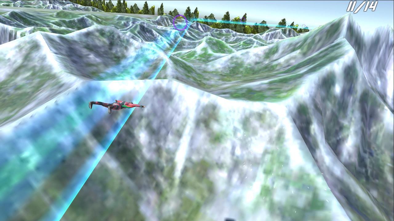 Base Jump Wing fly