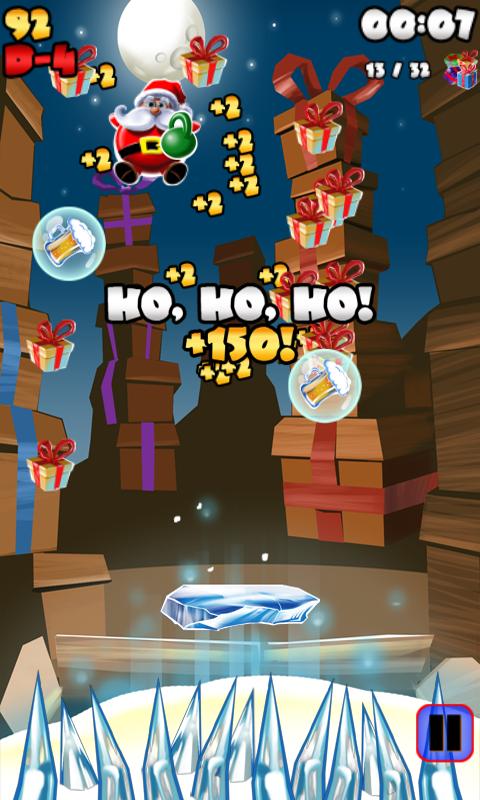 Jumping Santa