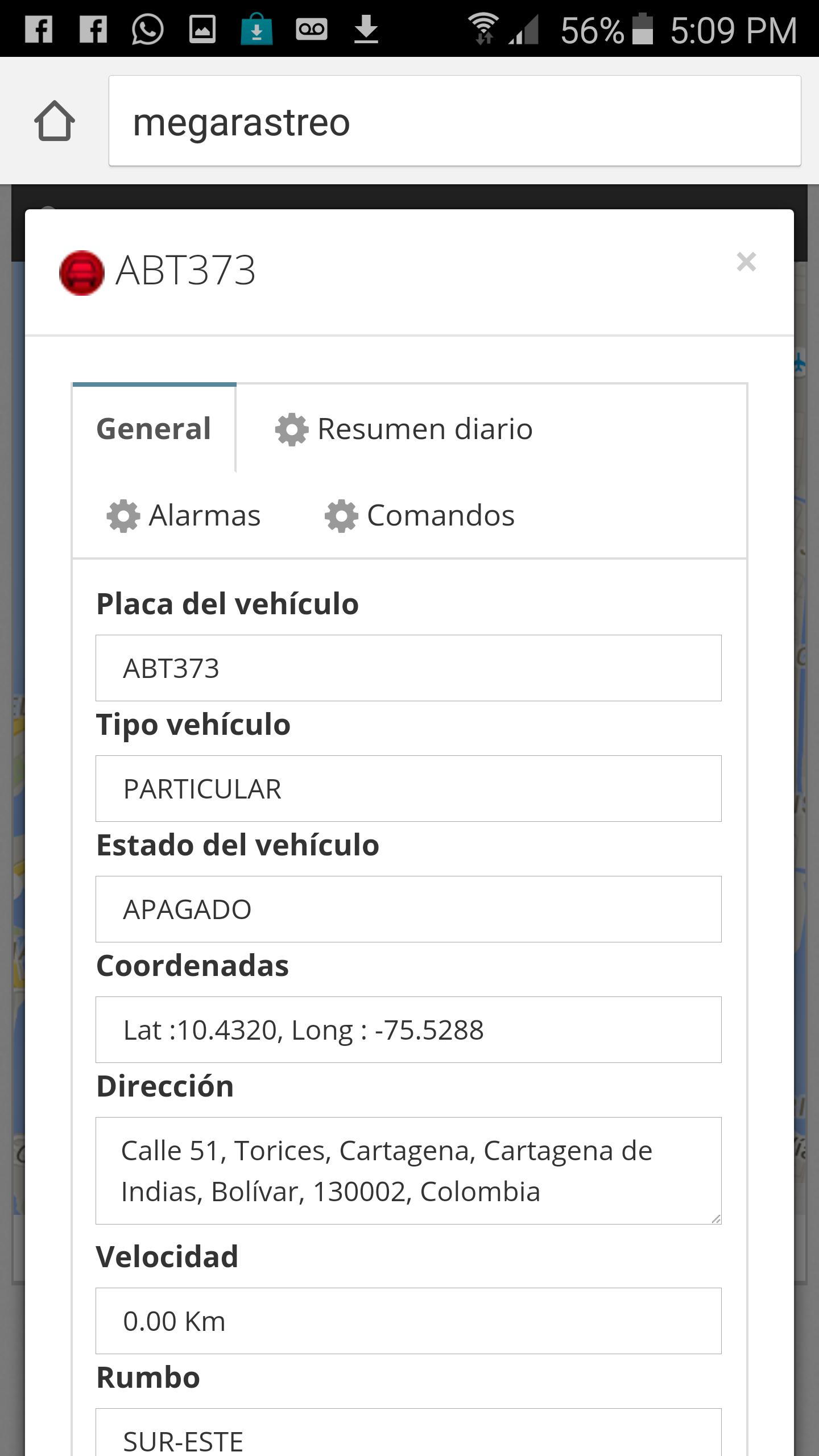 Megarastreo Satelital