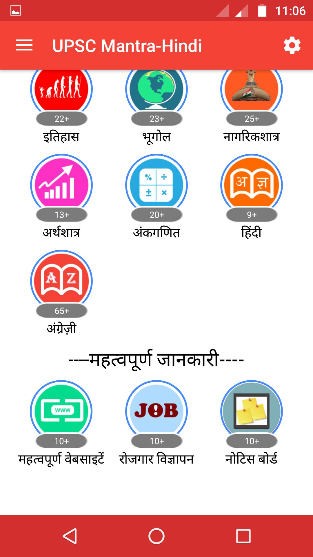 UPSC Mantra- Hindi