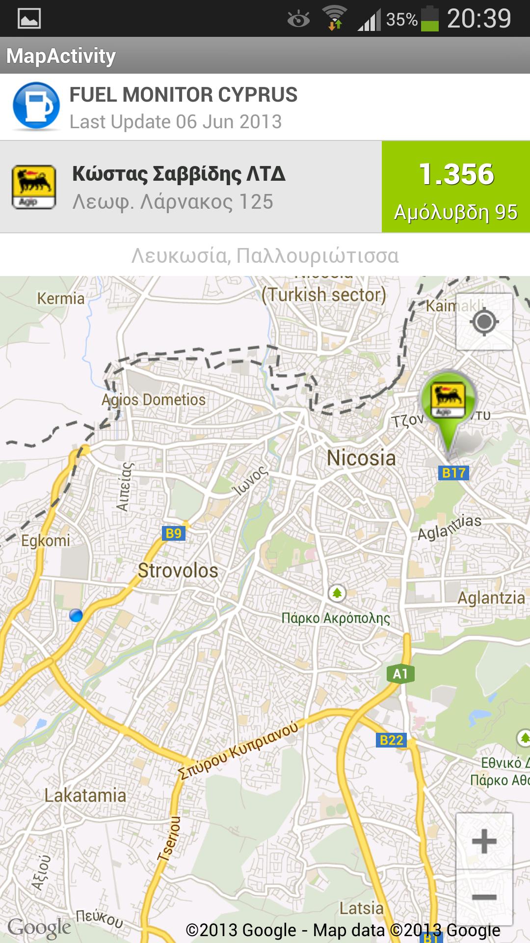 Cyprus Fuel Monitor