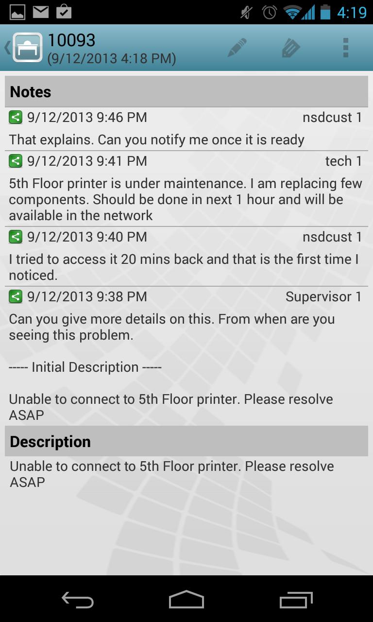 Novell Service Desk