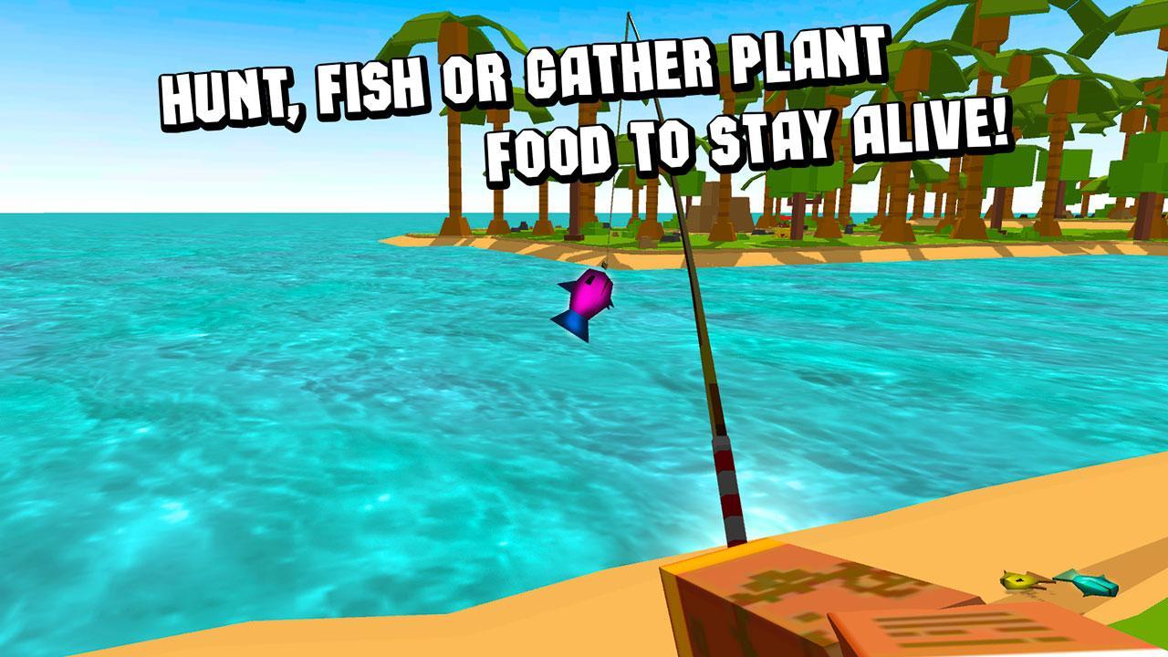 Cube Island Survival Simulator