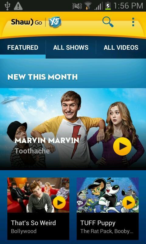Shaw Go YTV