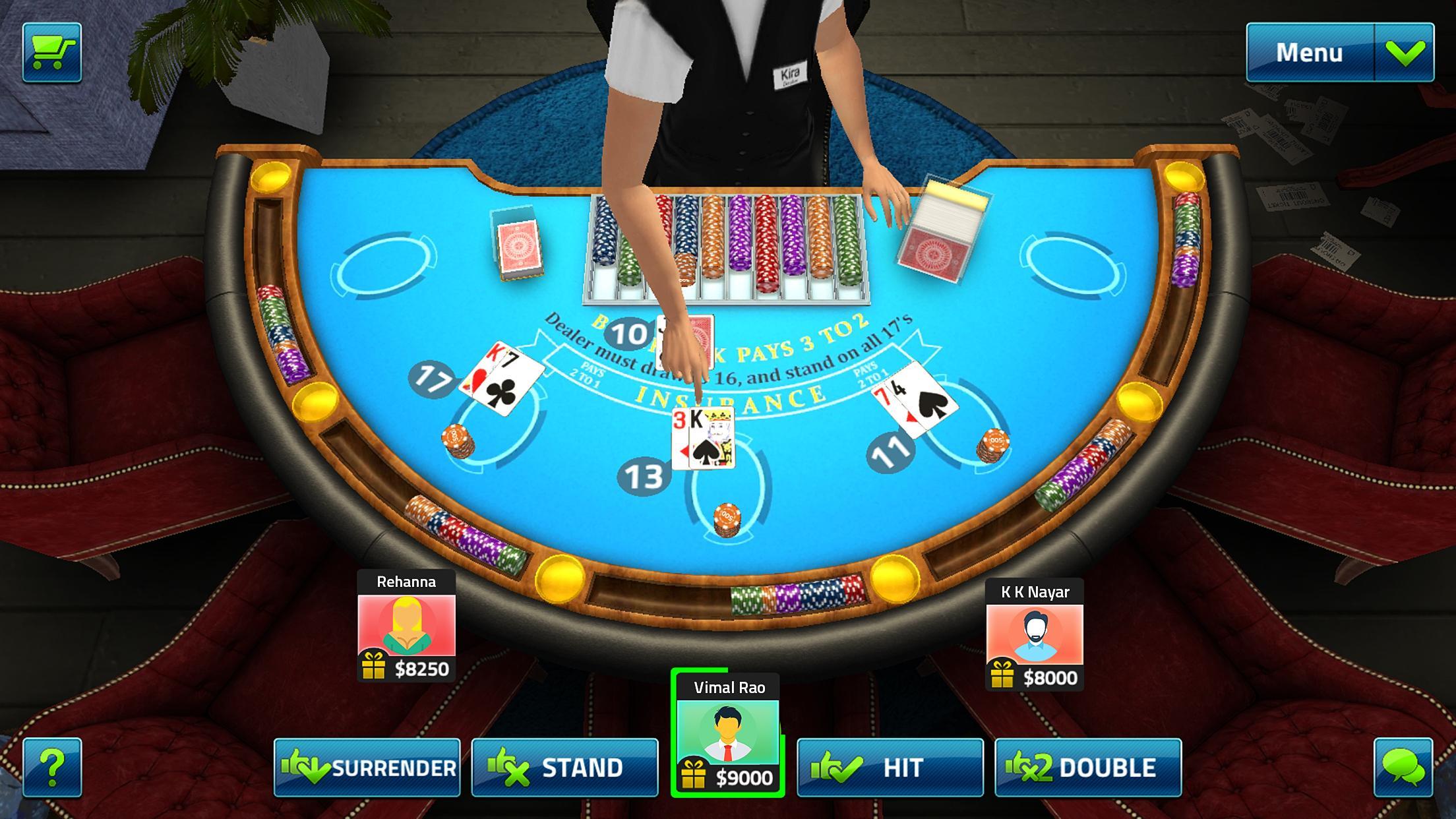 Turn Blackjack