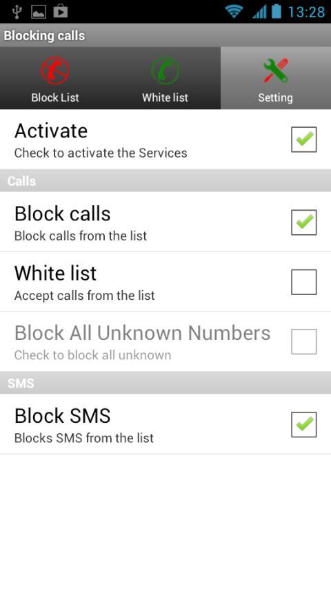 Blocking calls