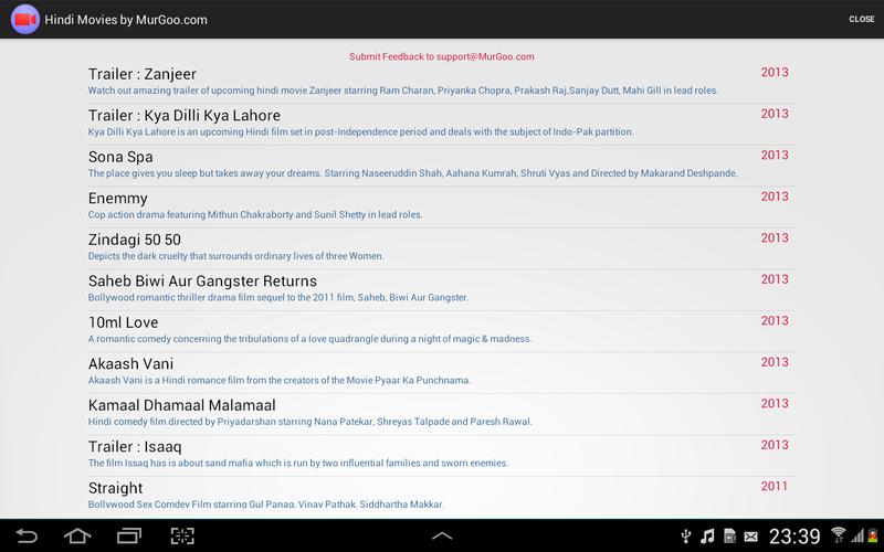 Hindi Movies App