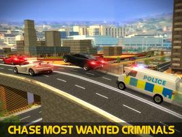 Police Mini Bus Crime Pursuit