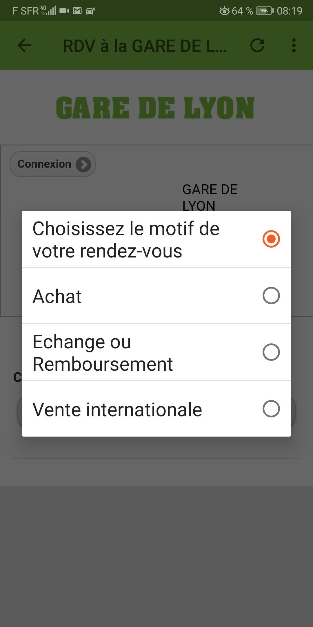 RDV en Gare
