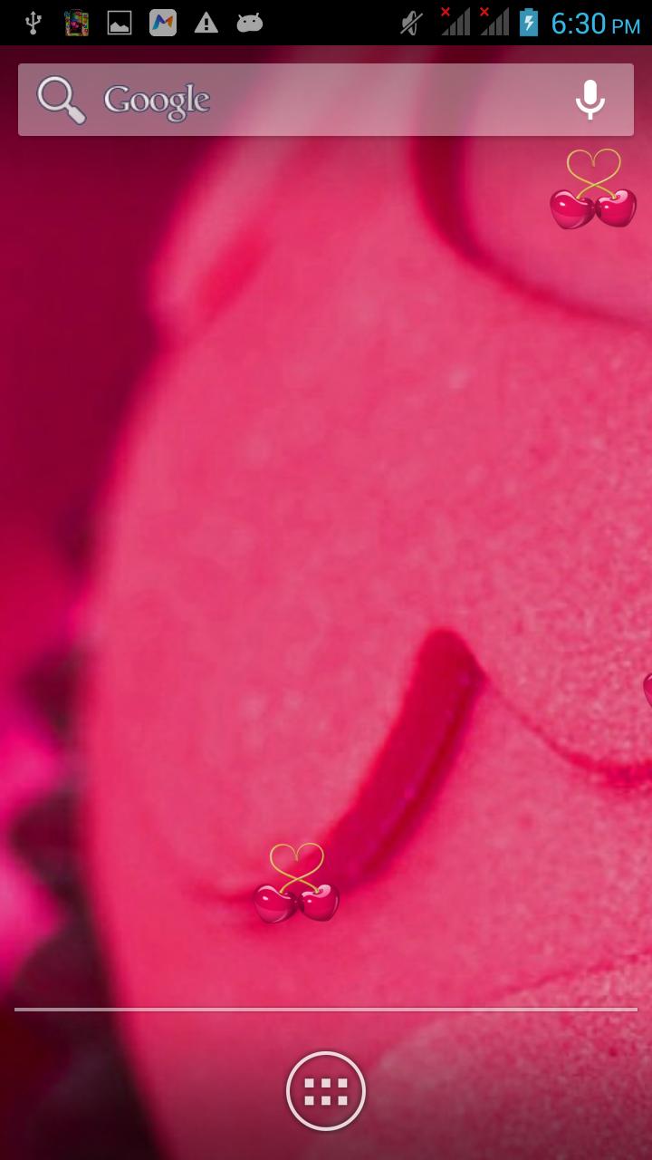 Valentine Live Screen