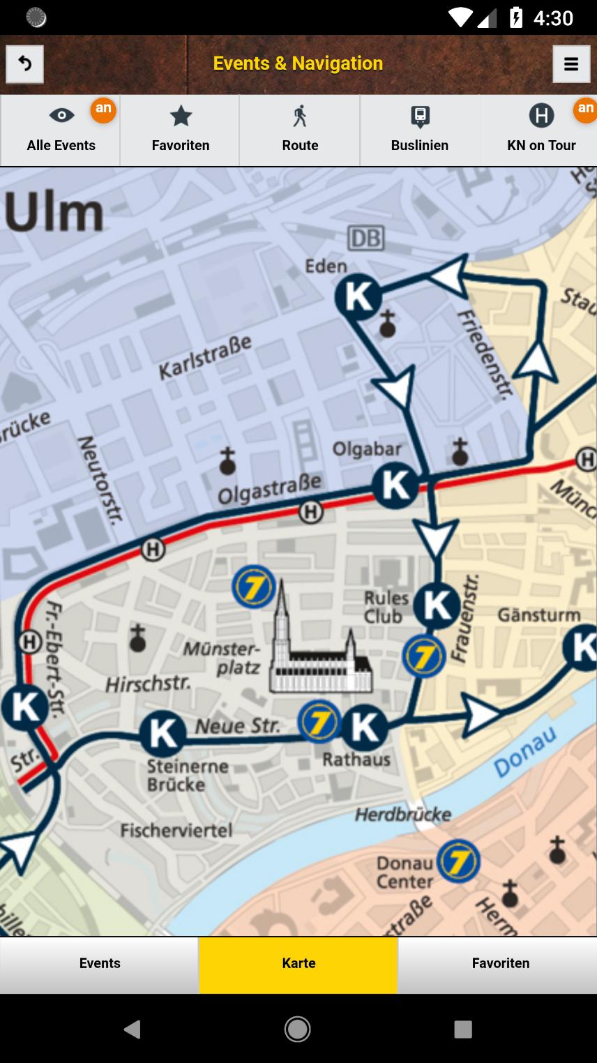 Kulturnacht Ulm/Neu-Ulm App