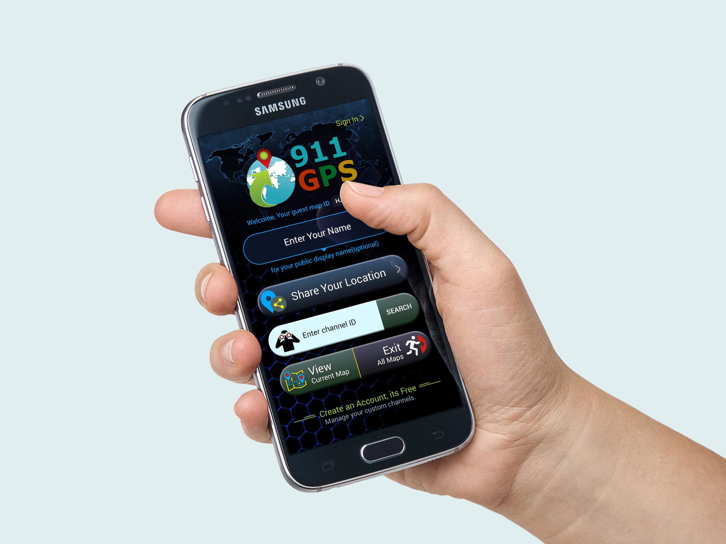 911 GPS - (SAR) Search & Rescue GPS Walkie Talkie