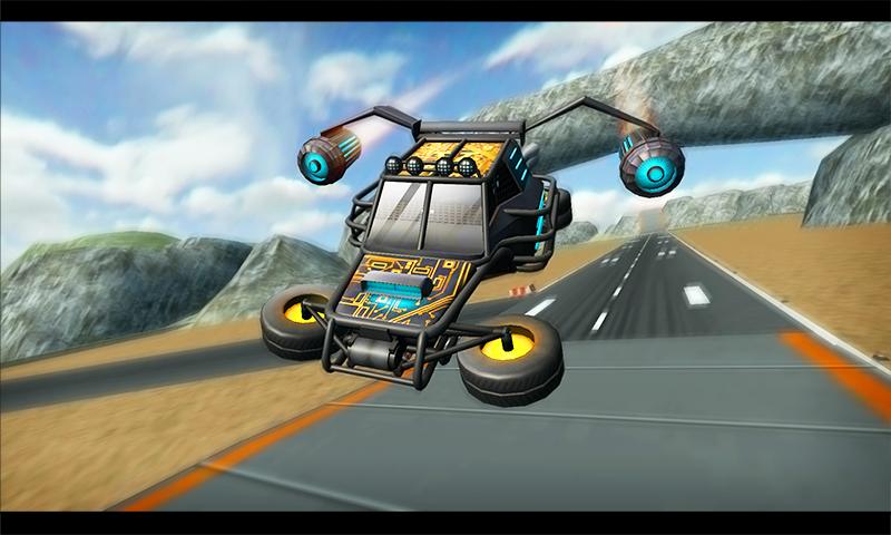 Flying Stunt Car Simulator 3D