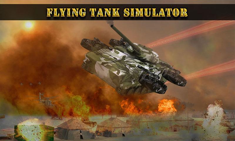 Flying Hovertank Battle