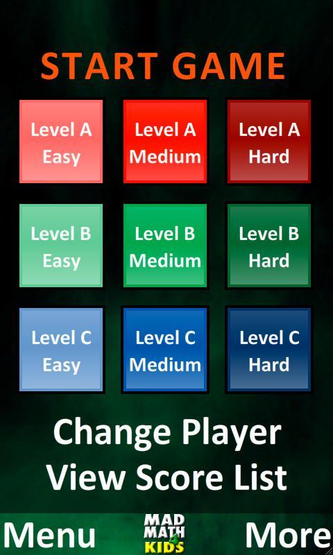 Mad Math 4 Kids Free