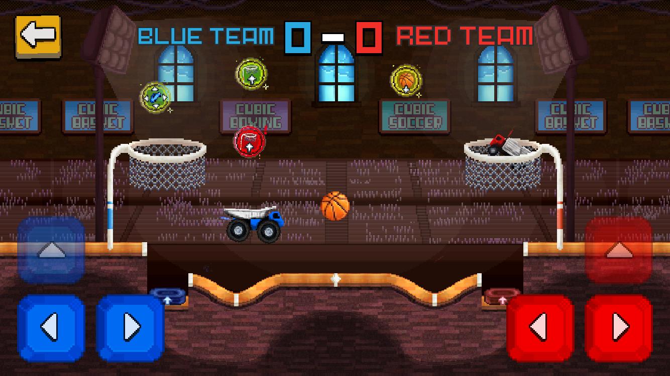 Pixel Cars. Basketball