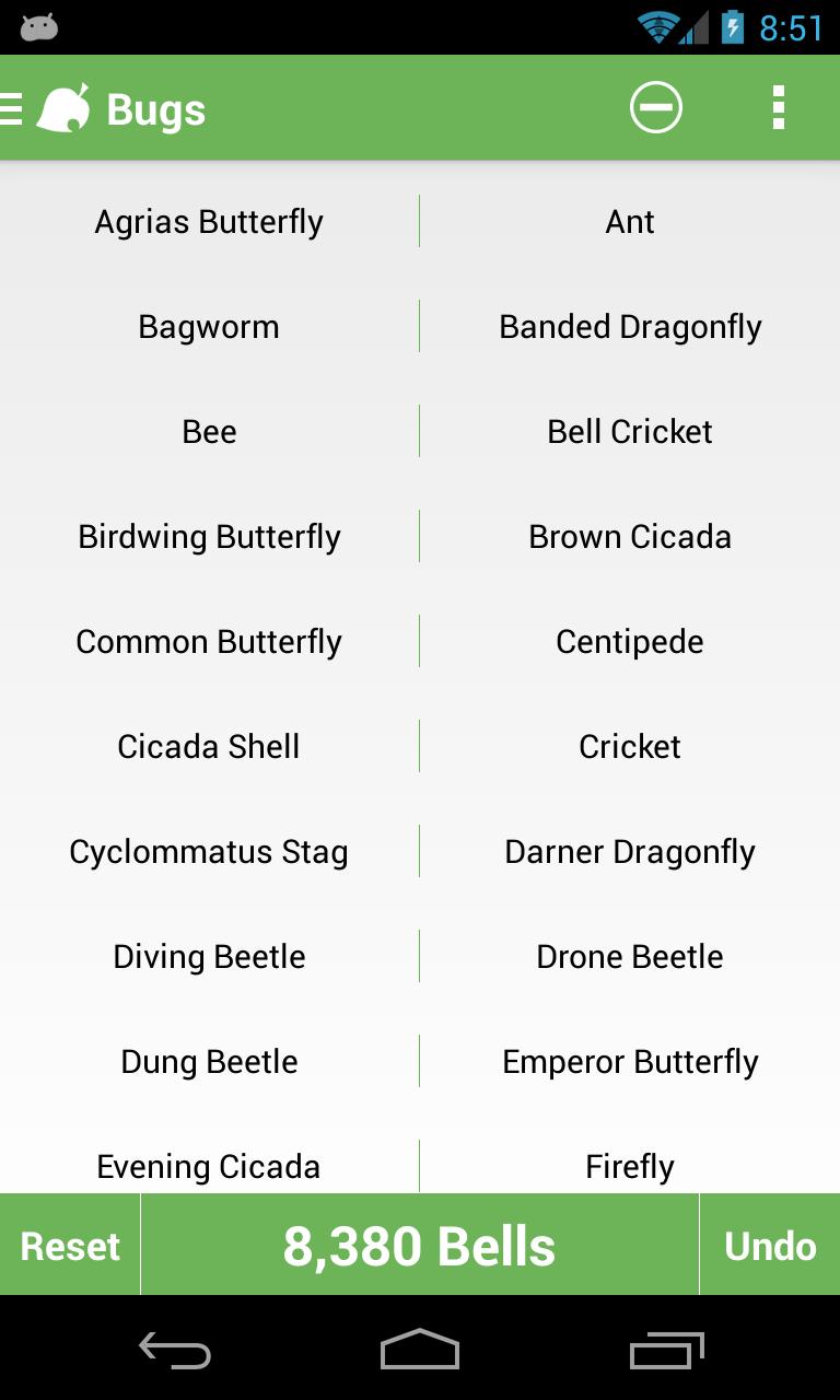 Animal Crossing: New Leaf Calc