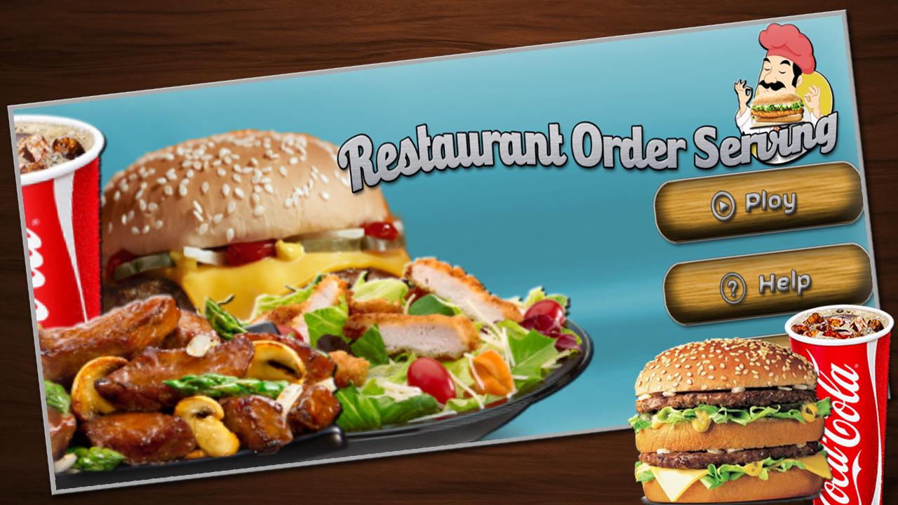 Restaurant Order Serving