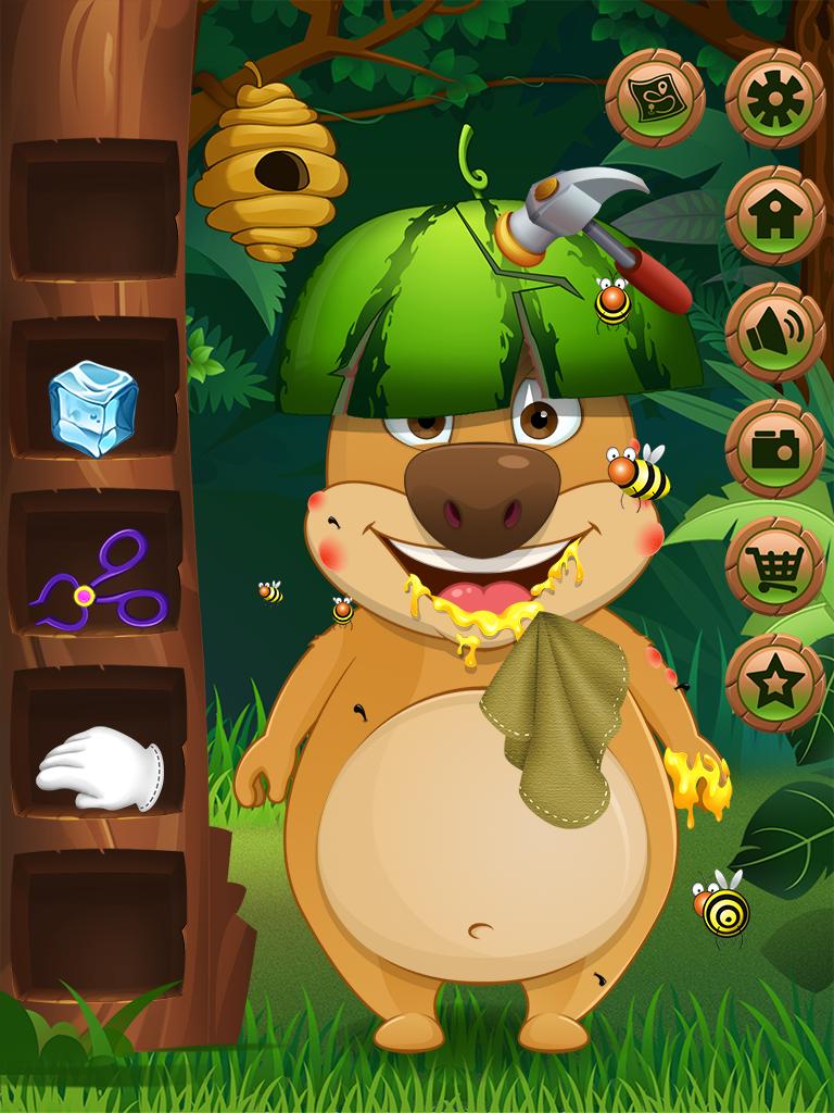 Kids Jungle Doctor: Girl Game