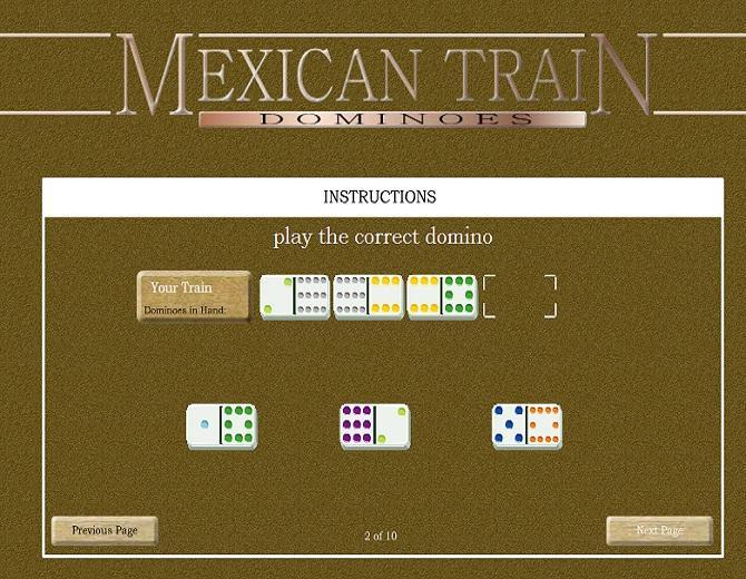 Mexican Train Dominoes