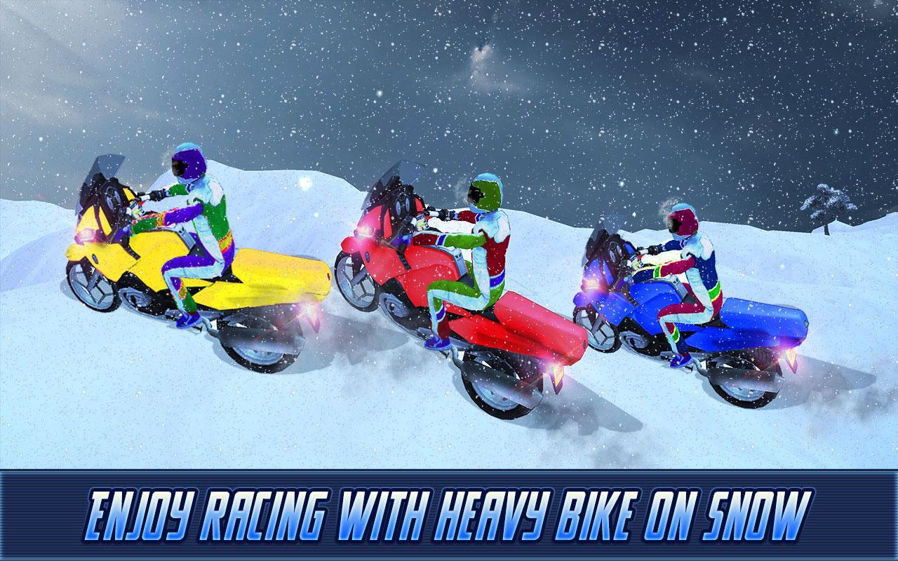Offroad Snow Bike Simulation - A Moto Racing Game