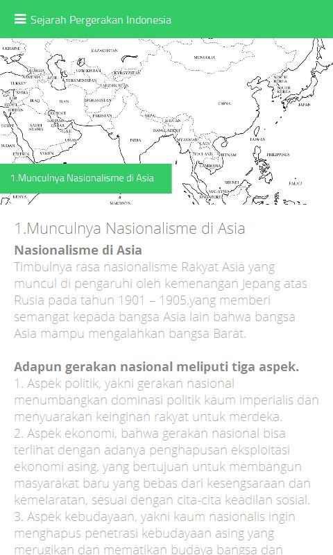 Sejarah Pergerakan Indonesia