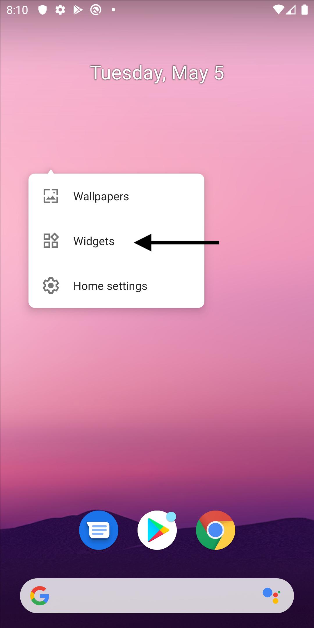Sound Mode Toggle Widget