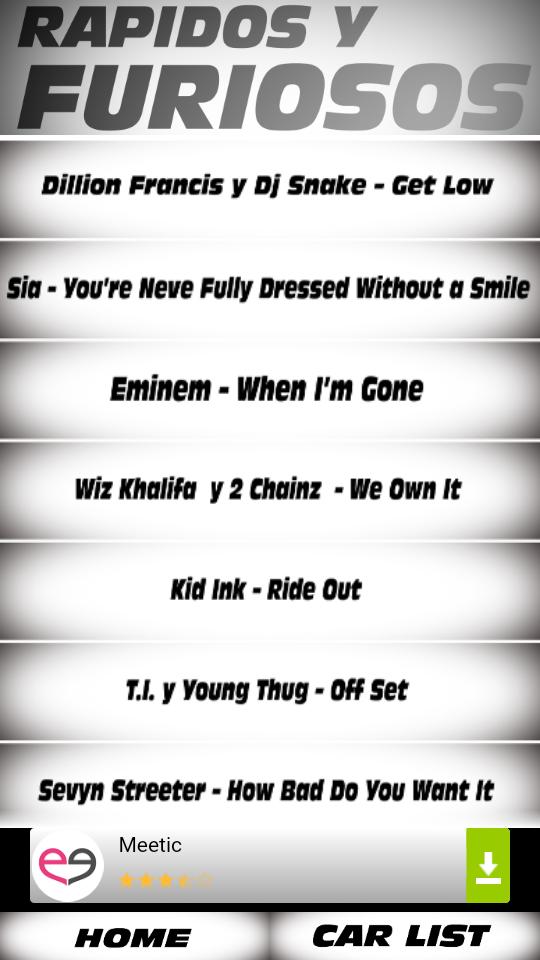 Fast and Furious - HD Sound