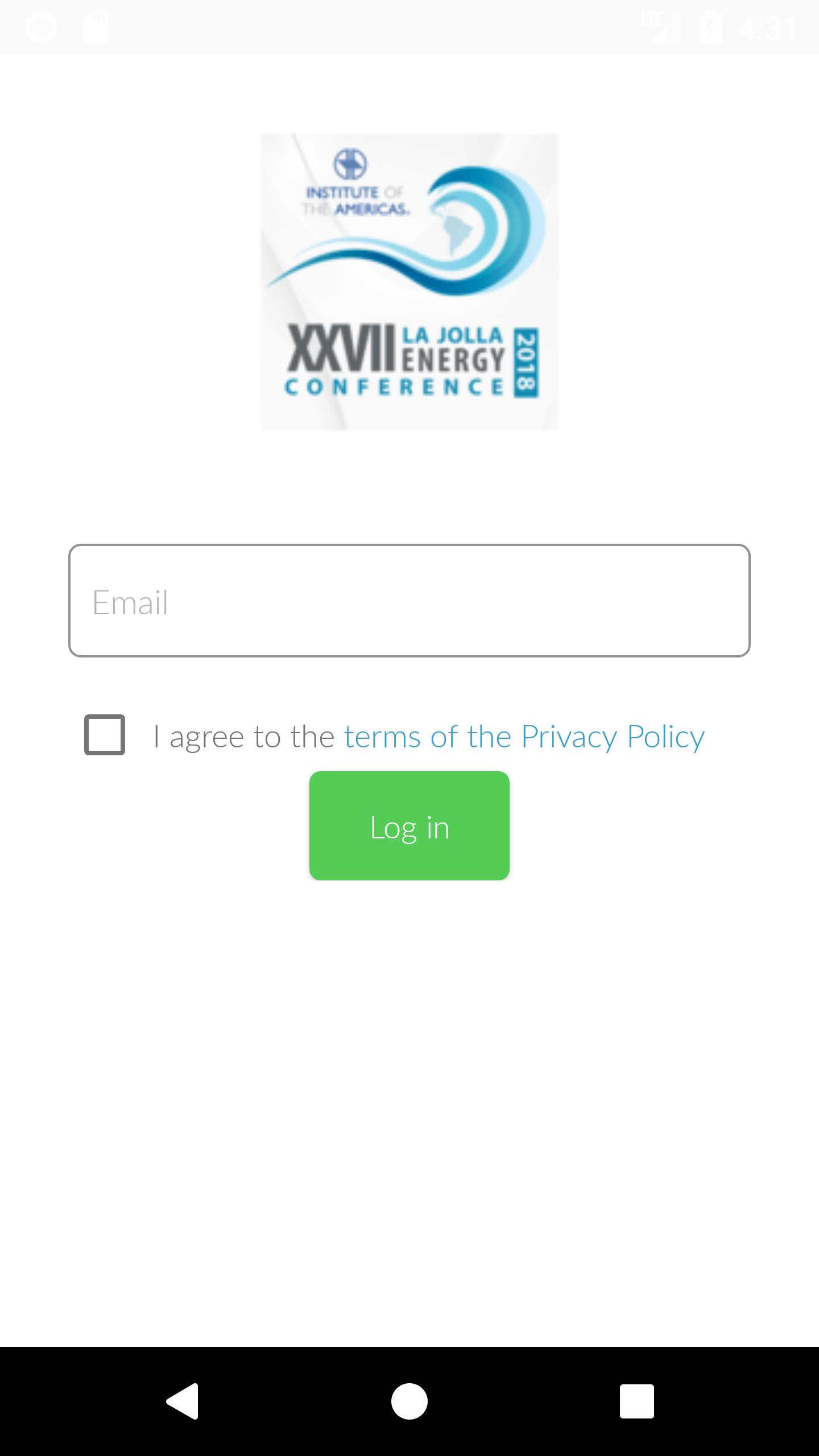 XXVII La Jolla Energy Conference