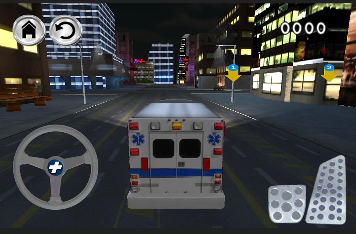 emergency ambulance simulator