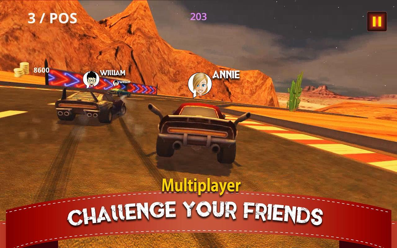 Real Multiplayer Racing