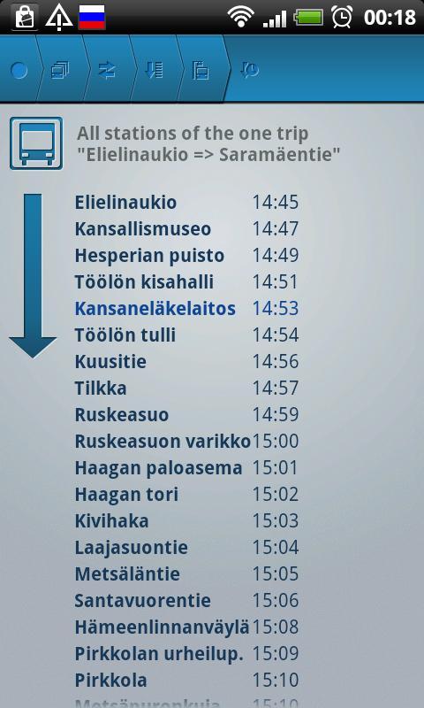 Helsinki Timetables