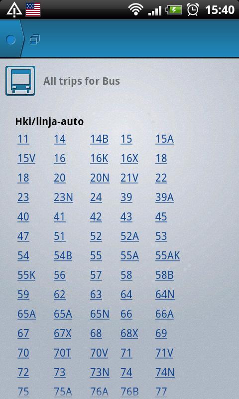 Helsinki Timetables