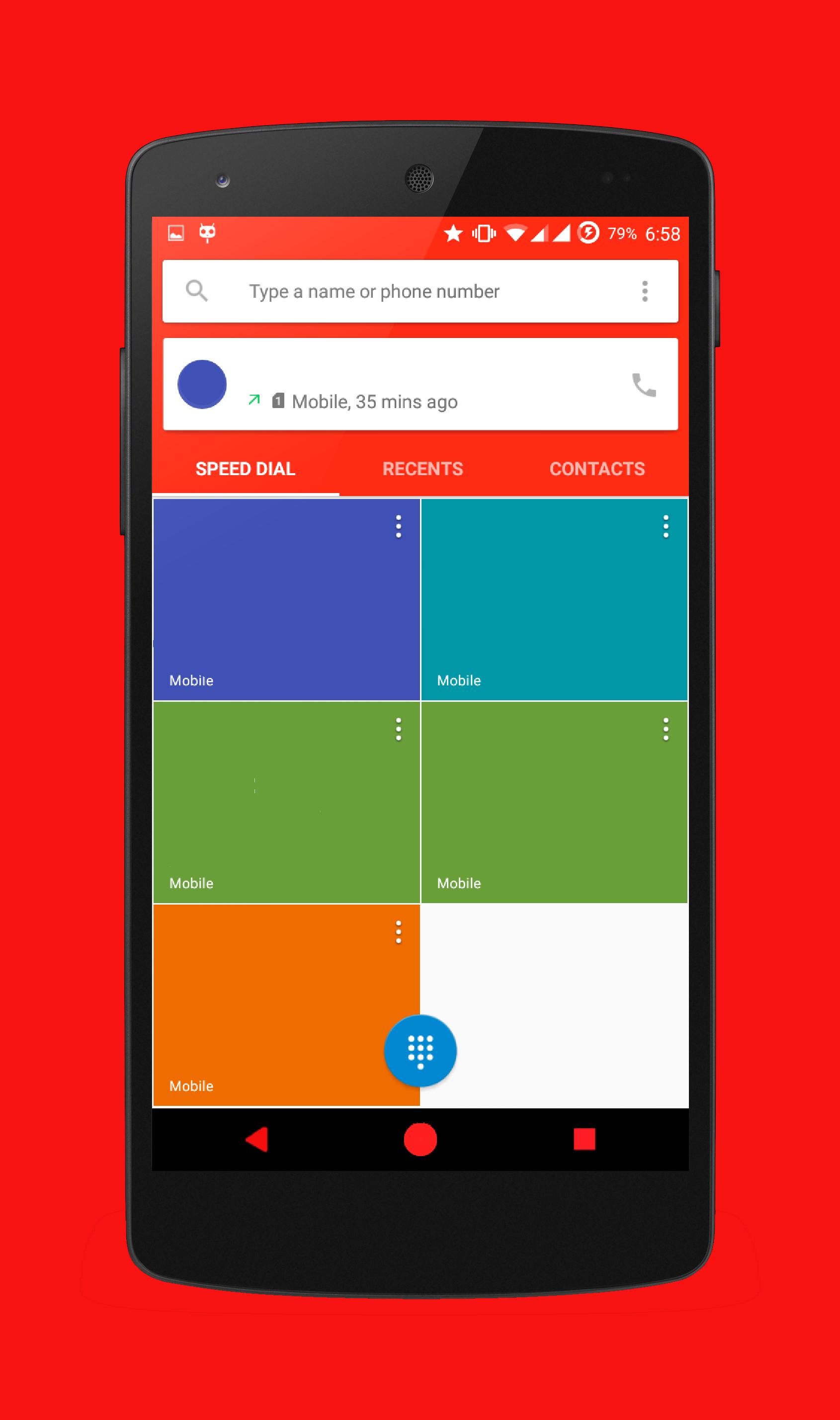 Red and Black CM12 Theme