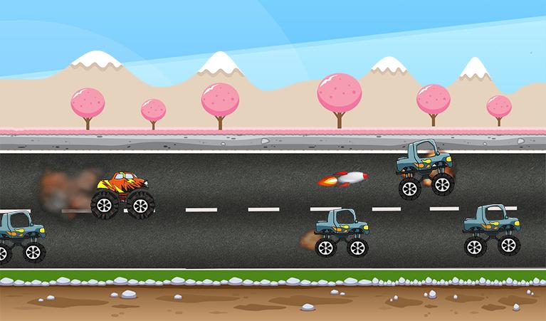 Monster Truck Drag Racing Free