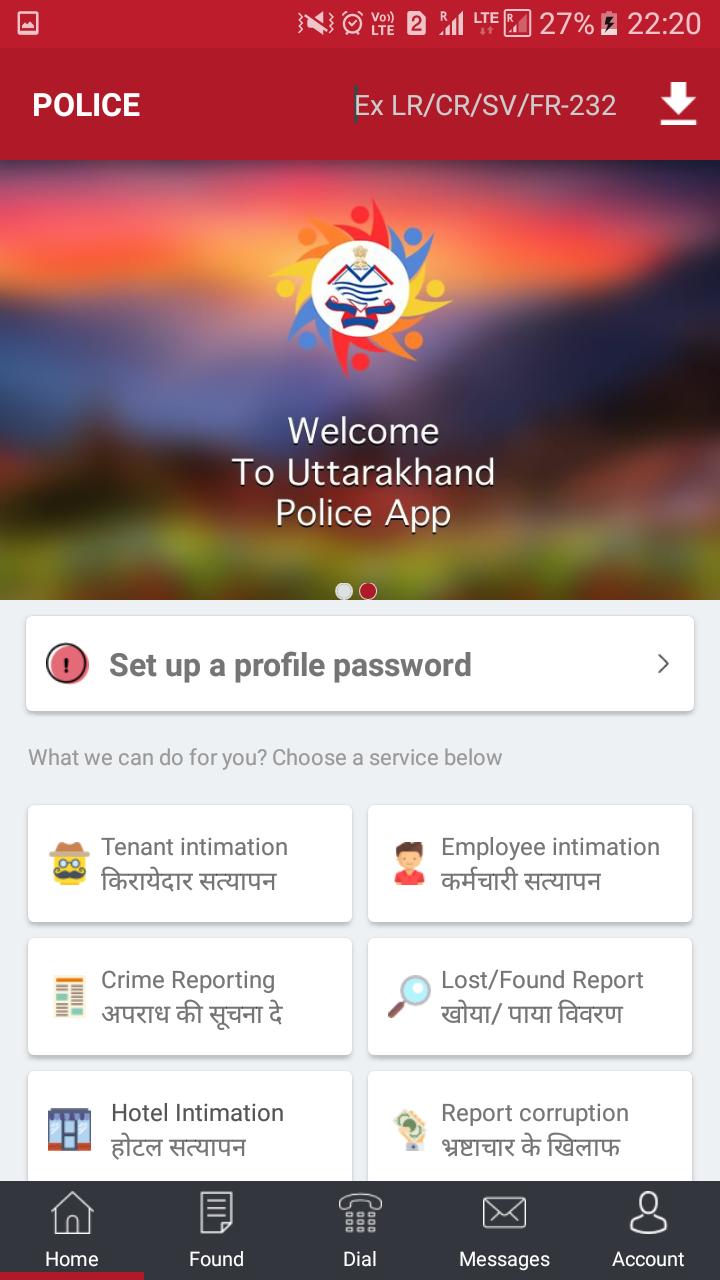 Uttarakhand Police Official