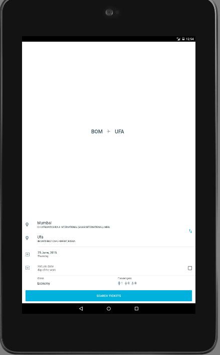 Worldwide Air Tickets Finder