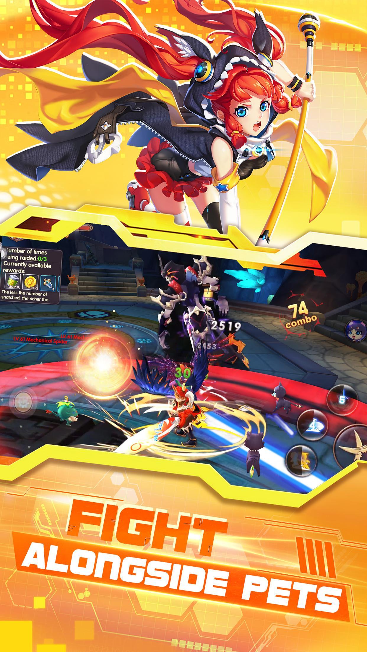 Wings of Glory: 3D MMOPRG & Trade weapons freely