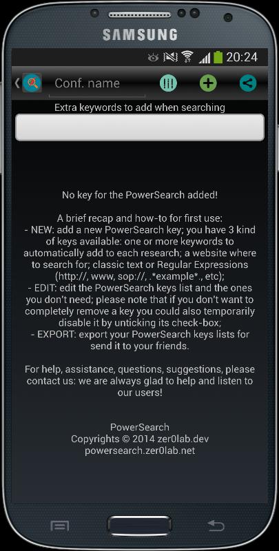 PowerSearch
