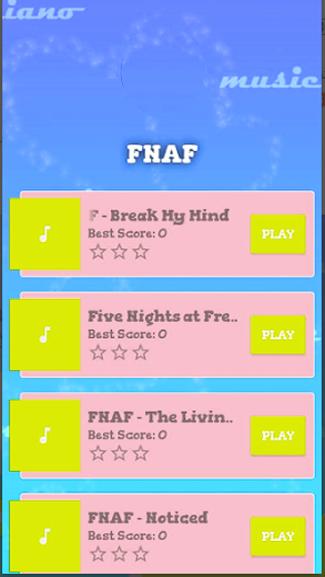 Piano Tiles - Freddy Fnaf