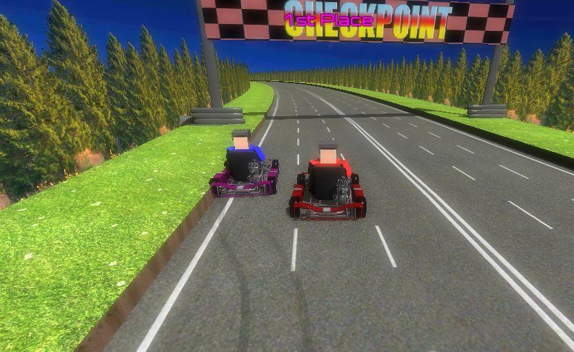 3D Crazy Karts Racing