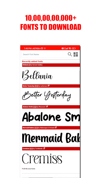 DaFont-DaFonts Fonts Installer