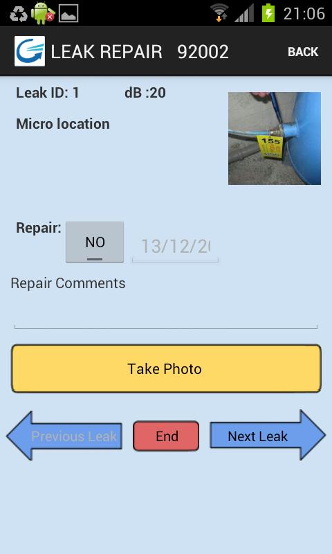 Compressed Air Leak Management