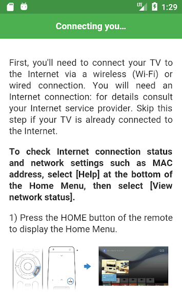 Guide for Sony Android TV