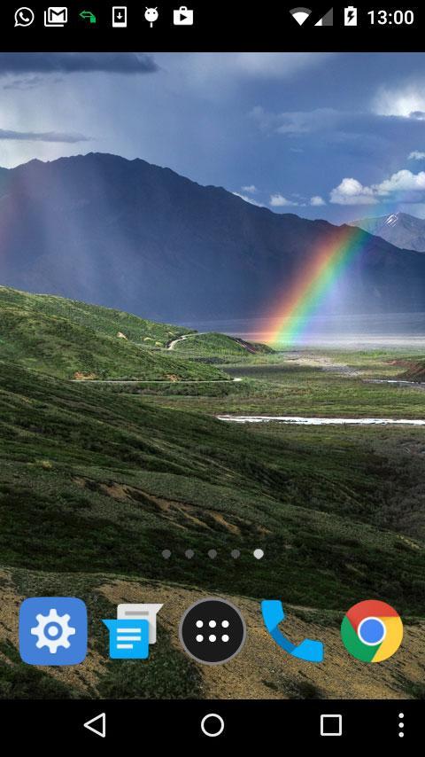 rainbow live wallpaper