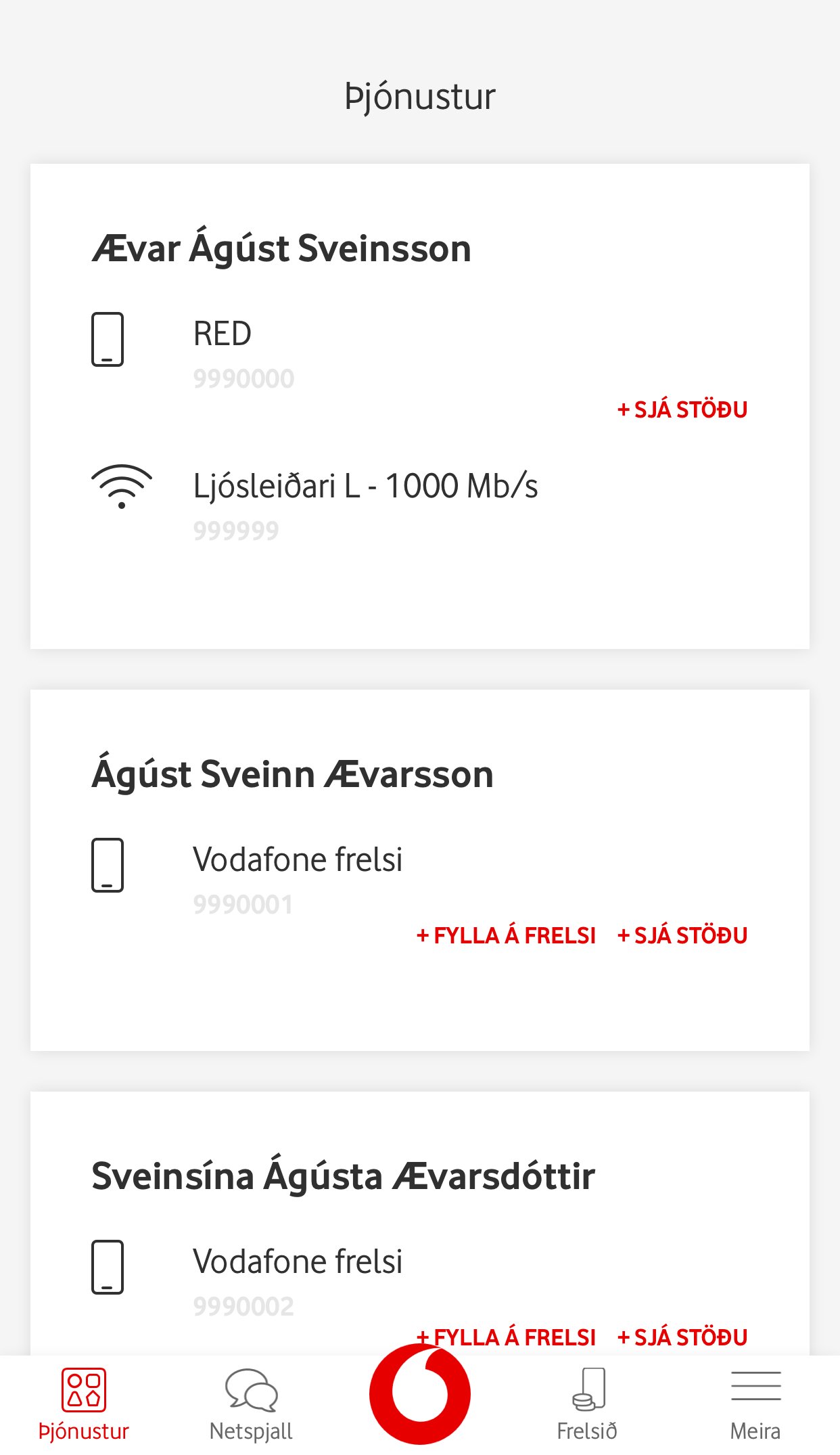 1414 Vodafone (Iceland)