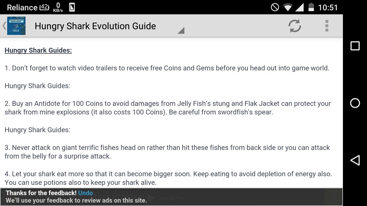 Guide Hungry Shark Evolution