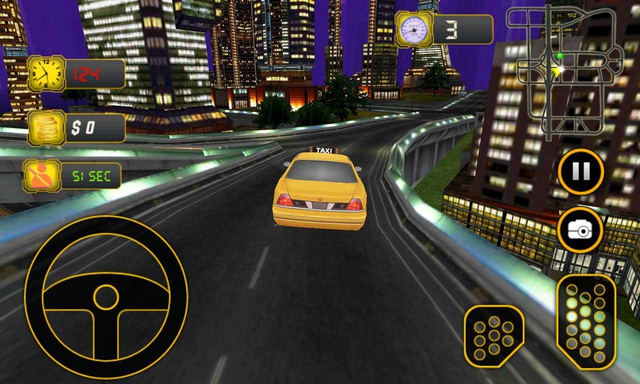 Crazy Super City Taxi Drift