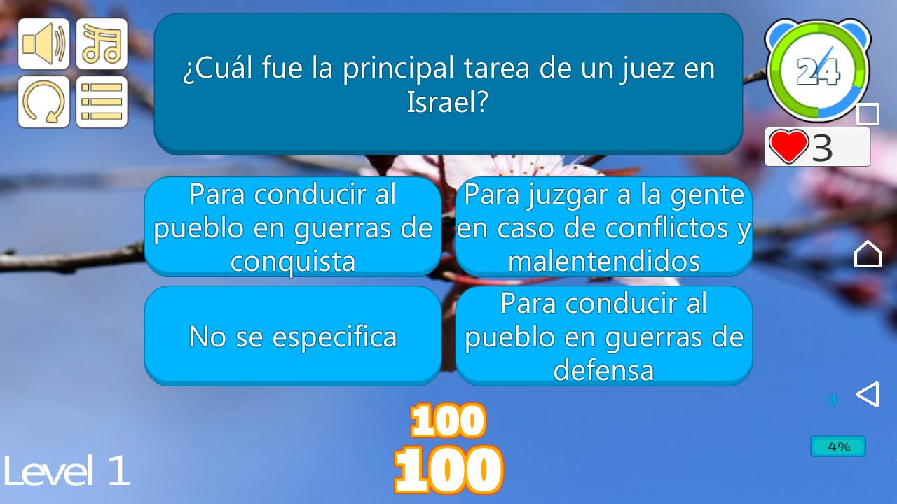 Juego de Biblia Trivia