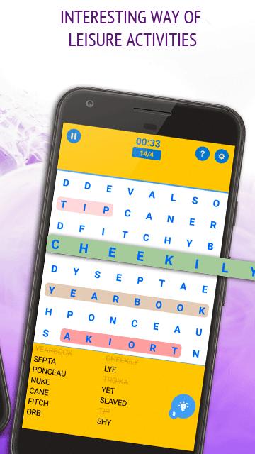 Word search games
